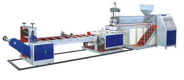 Low Thickness Plastic PP Extrusion Sheet Line-1