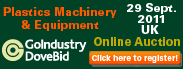 GoIndustry -在线拍卖:塑料机械和设备
