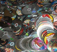 PC-CD金属化废料