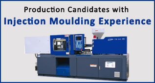 Candidates with Injection Moulding Experience
