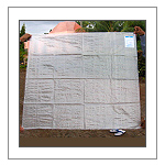 Clear Woven Sheets (Natural Woven Laminated Sheets)