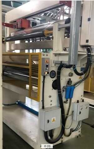 bandera 3 layer plastic sheet extrusion line