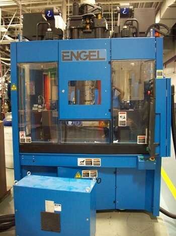 Engel 90 ton vertical injection molding machine