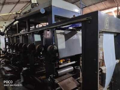 Carmel Engineering 6 colors rotogravure printing machine