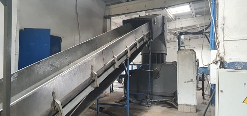 Erema RGA 160 TVE recycling extrusion line