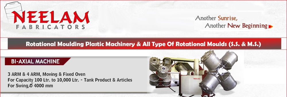 Manufacturers of Rotational Moulding Plastic Machinery