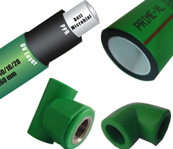 PPRC Pipes & Fittings PPRC管道和配件