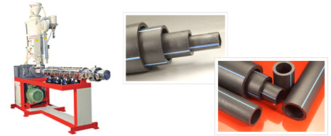 High Output Grooved Feed Extruder for HDPE Pipe 高输出沟槽进料挤出机(用于HDPE管)