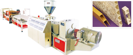 PVC Door Profile Plant PVC门型材植物