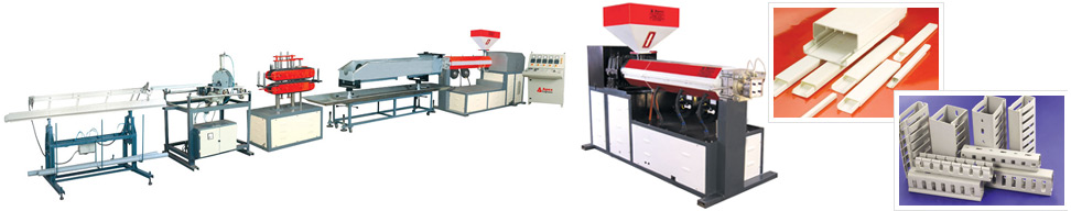 Single Screw Extrusion Plant & PVC Trunking Plant 单螺杆挤出厂和PVC集群厂