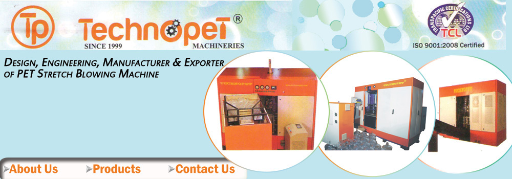 PET bottle blowing machine
